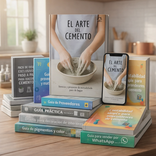 EL ARTE DEL CEMENTO + 8 BONOS (50% DESCUENTO)